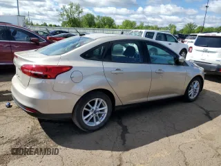 2017 Ford Focus SE with VIN 1FADP3F29HL315368, listed as a Copart auction lot 58375375 with 44,943 mi miles and Clean title. Bid and sale history available at DreamBid. Image 3.