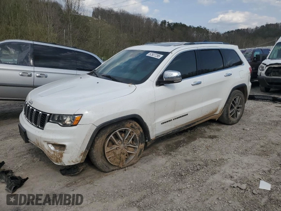 2018 Jeep Grand Cherokee Limited z VIN 1C4RJFBG9JC204099, wystawiony jako Copart lot #52927295 z przebiegiem 106 416 mil mil oraz Szkoda całkowita • Salvage title. Historia ofert i sprzedaży dostępna na DreamBid. Obrazek 1.