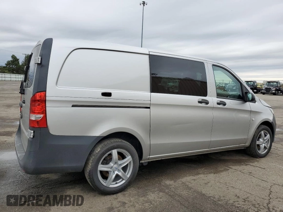 2018 Mercedes-Benz Metris Cargo with VIN WD3PG2EA0J3410329, listed as a Copart auction lot 51676065 with 104,670 mi miles and Salvage Title. Bid and sale history available at carsss.com. Image 3.