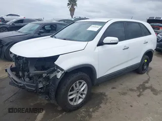2014 Kia Sorento LX with VIN 5XYKT3A66EG486609, listed as a IAAI auction lot 42040281 with Not Provided miles and . Bid and sale history available at DreamBid. Image 2.