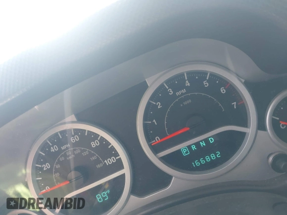 2008 Jeep Wrangler Unlimited Rubicon with VIN 1J4GA691X8L555097, listed as a IAAI auction lot 41889319 with 166,882 mi miles and . Bid and sale history available at DreamBid. Image 15.