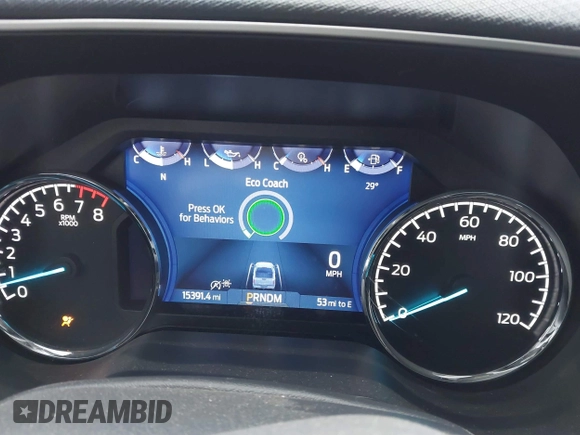 2021 Ford F-150 XL with VIN 1FTFX1E54MFC43510, listed as a IAAI auction lot 41251459 with 15,391 mi miles and . Bid and sale history available at DreamBid. Image 7.