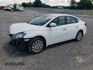 2017 Nissan Sentra S with VIN 3N1AB7AP5HY343992, listed as a Copart auction lot 63138065 with 27,401 mi miles and Salvage title. Bid and sale history available at DreamBid. Image 1.