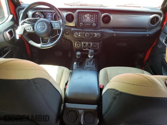 2019 Jeep Wrangler Unlimited Sport S with VIN 1C4HJXDN2KW634635, listed as a Copart auction lot 62107005 with 88,237 mi miles and Salvage title. Bid and sale history available at DreamBid. Image 8.