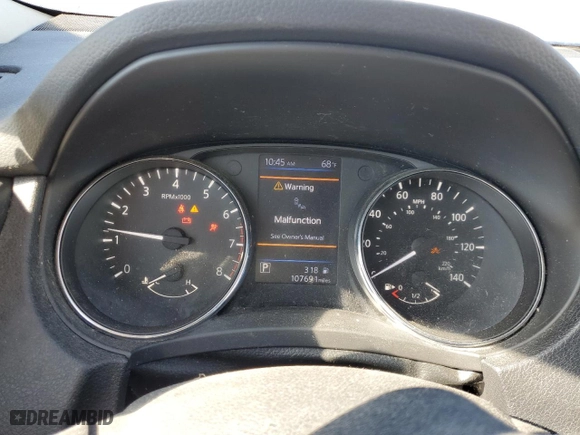 2018 Nissan Rogue S with VIN 5N1AT2MVXJC739756, listed as a Copart auction lot 46464295 with 107,691 mi miles and Salvage Title. Bid and sale history available at carsss.com. Image 9.