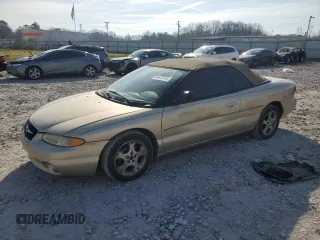 1999 Chrysler Sebring JXi with VIN 3C3EL55HXXT534844, listed as a Copart auction lot 46443745 with 108,563 mi miles and Salvage Title. Bid and sale history available at DreamBid. Image 1.