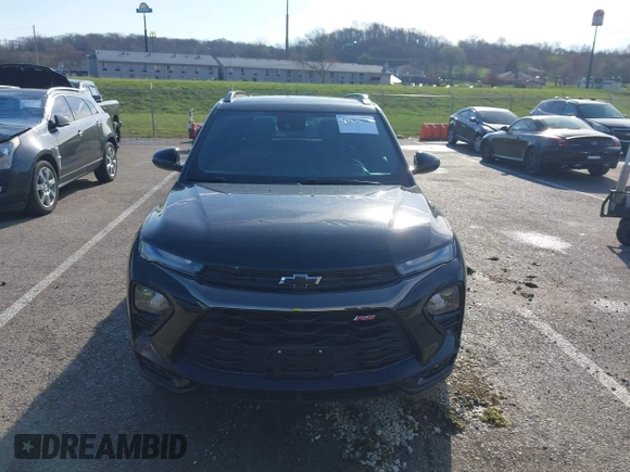 2023 Chevrolet TrailBlazer RS with VIN KL79MTSL5PB125754, listed as a IAAI auction lot 41882006 with 14,223 mi miles and . Bid and sale history available at DreamBid. Image 12.
