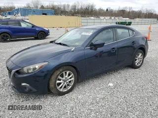 2015 Mazda 3 i Grand Touring with VIN JM1BM1W79F1241162, listed as a Copart auction lot 51674705 with 92,098 mi miles and Salvage Title. Bid and sale history available at DreamBid. Image 1.
