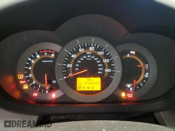 2010 Toyota RAV4 Limited with VIN 2T3DK4DV3AW036772, listed as a Copart auction lot 61120455 with 245,544 mi miles and Clean title. Bid and sale history available at DreamBid. Image 9.