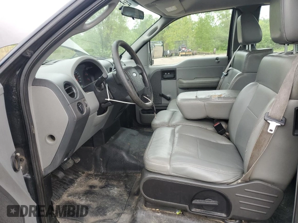 2007 Ford F-150 XL with VIN 1FTPX12V37FB11738, listed as a Copart auction lot 57666005 with 117,047 mi miles and Clean title. Bid and sale history available at DreamBid. Image 7.