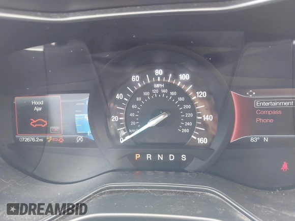 2019 Ford Fusion SEL with VIN 3FA6P0CD2KR116863, listed as a IAAI auction lot 42011256 with 72,676 mi miles. Bid and sale history available at carsss.com. Image 7.