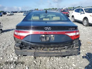 2015 Hyundai Azera Limited with VIN KMHFH4JG7FA480123, listed as a Copart auction lot 56900285 with 136,325 mi miles and Salvage title. Bid and sale history available at DreamBid. Image 6.