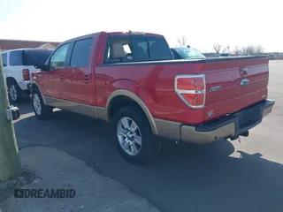 2012 Ford F-150 XL with VIN 1FTFW1CF5CFB20408, listed as a IAAI auction lot 41534268 with 114,332 mi miles. Bid and sale history available at carsss.com. Image 3.