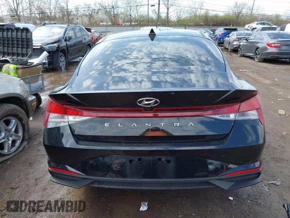 2023 Hyundai Elantra SEL with VIN KMHLS4AG8PU607773, listed as a IAAI auction lot 41887145 with 17,551 mi miles and . Bid and sale history available at DreamBid. Image 17.