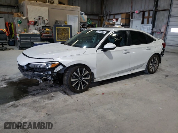 2024 Honda Civic Sedan EX with VIN 2HGFE1F73RH337701, listed as a Copart auction lot 72907524 with 3,180 mi miles and Salvage Title. Bid and sale history available at carsss.com. Image 1.