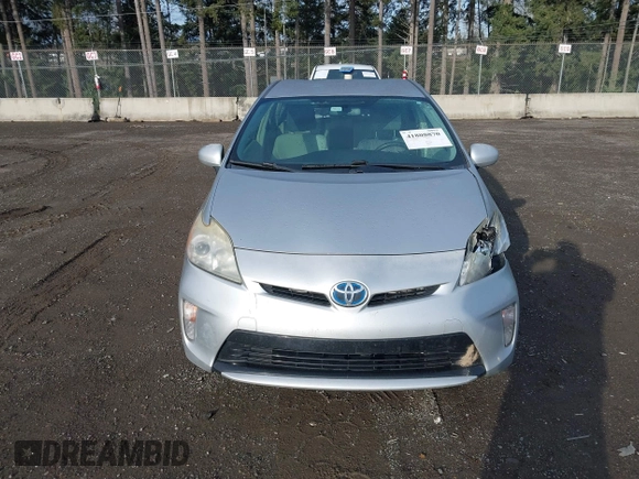 2013 Toyota Prius One with VIN JTDKN3DU6D5603472, listed as a IAAI auction lot 41808870 with 213,784 mi miles. Bid and sale history available at carsss.com. Image 12.