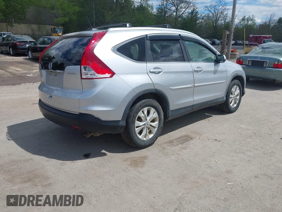 2012 Honda CR-V EX-L with VIN 2HKRM4H7XCH623122, listed as a IAAI auction lot 42204835 with 231,735 mi miles and . Bid and sale history available at carsss.com. Image 4.