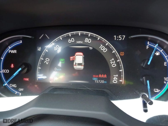 2021 Toyota RAV4 Prime XSE with VIN JTMFB3FV6MD069556, listed as a IAAI auction lot 41740590 with 15,720 mi miles. Bid and sale history available at carsss.com. Image 7.