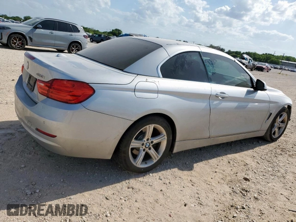 2015 BMW 4 Series 428i with VIN WBA3V7C53F5A24089, listed as a Copart auction lot 59936155 with Not provided miles and Salvage title. Bid and sale history available at DreamBid. Image 3.