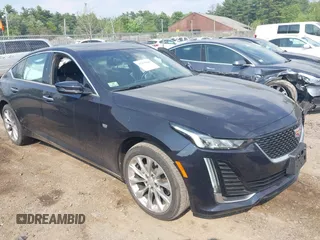 2021 Cadillac CT5 Premium Luxury with VIN 1G6DT5RK5M0116734, listed as a IAAI auction lot 42475009 with 37,942 mi miles and . Bid and sale history available at DreamBid. Image 1.