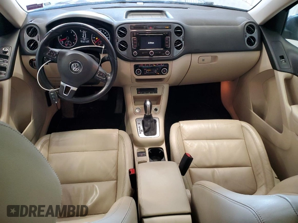 2012 Volkswagen Tiguan S with VIN WVGBV7AX9CW541088, listed as a Copart auction lot 49881585 with 141,540 mi miles and Salvage Title. Bid and sale history available at DreamBid. Image 8.