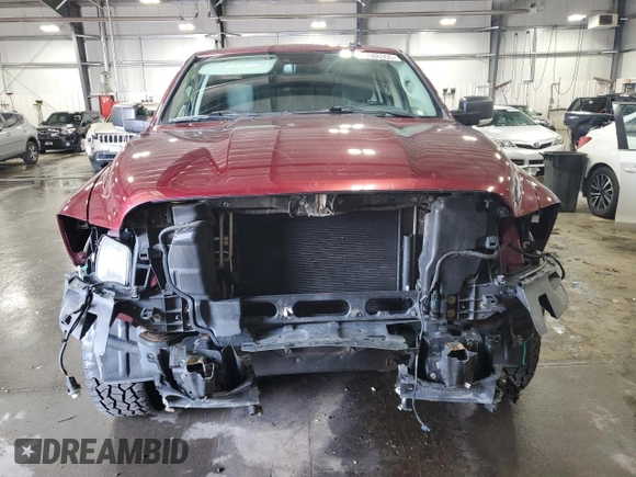 2017 Ram 1500 Big Horn with VIN 3C6RR7LT2HG689307, listed as a Copart auction lot 59586355 with 190,855 mi miles and Salvage title. Bid and sale history available at DreamBid. Image 5.