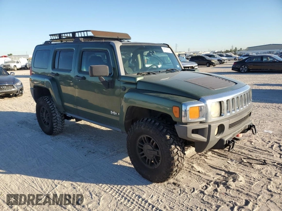 2006 Hummer H3 with VIN 5GTDN136068123874, listed as a Copart auction lot 81121104 with 214,735 mi miles and Clean Title. Bid and sale history available at carsss.com. Image 4.
