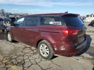 2016 Kia Sedona LX with VIN KNDMB5C12G6088151, listed as a Copart auction lot 89132135 with 139,590 mi miles and Salvage Title. Bid and sale history available at DreamBid. Image 2.