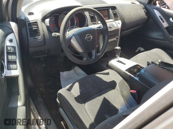 2009 Nissan Murano S with VIN JN8AZ18U49W025960, listed as a Copart auction lot 70574074 with 18,888 mi miles and Salvage Title. Bid and sale history available at carsss.com. Image 8.