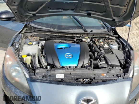 2012 Mazda 3 i Grand Touring with VIN JM1BL1W86C1661520, listed as a Copart auction lot 54296935 with Not provided miles and Salvage title. Bid and sale history available at DreamBid. Image 11.