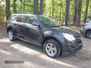2015 Chevrolet Equinox LT with VIN 2GNALBEK3F6279873, listed as a IAAI auction lot 42097963 with 124,217 mi miles. Bid and sale history available at carsss.com. Image 1.