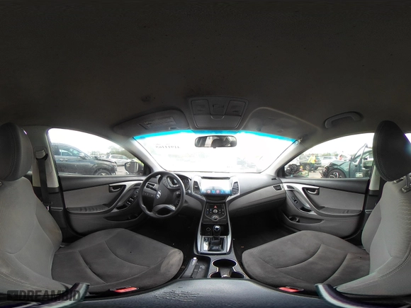 2015 Hyundai Elantra Limited with VIN KMHDH4AE7FU385081, listed as a IAAI auction lot 41911165 with 124,052 mi miles. Bid and sale history available at carsss.com. Image 18.