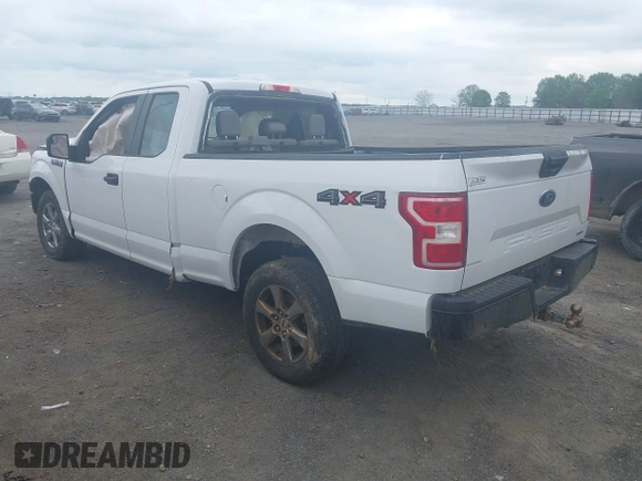 2018 Ford F-150 XL with VIN 1FTEX1EP1JKF66557, listed as a IAAI auction lot 42099567 with 126,516 mi miles and . Bid and sale history available at DreamBid. Image 3.