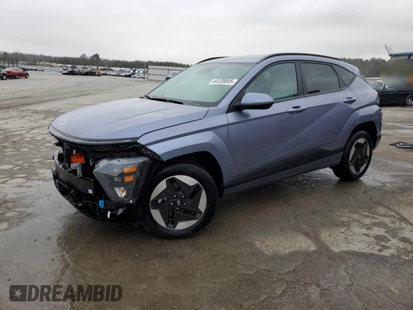 2024 Hyundai Kona SEL with VIN KM8HC3A66RU006224, listed as a Copart auction lot 44139005 with 7,209 mi miles and Salvage Title. Bid and sale history available at DreamBid. Image 1.