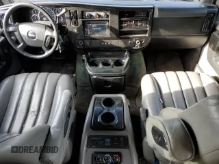 2014 GMC Savana Cargo Van Upfitter with VIN 1GDS7DC47E1140585, listed as a Copart auction lot 43128385 with 113,312 mi miles and Clean Title. Bid and sale history available at carsss.com. Image 8.