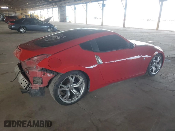 2012 Nissan 370Z Touring with VIN JN1AZ4EH7CM561747, listed as a Copart auction lot 53944175 with 152,128 mi miles and Salvage Title. Bid and sale history available at carsss.com. Image 3.
