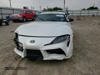 2020 Toyota Supra 3.0 with VIN WZ1DB4C04LW032225, listed as a Copart auction lot 57639875 with Not provided miles and Salvage title. Bid and sale history available at DreamBid. Image 14.