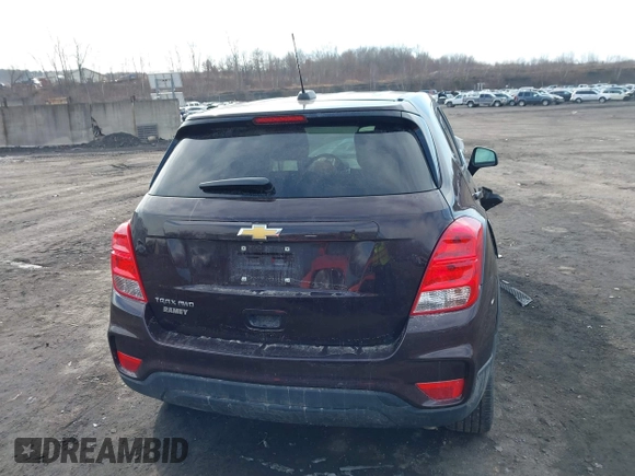 2020 Chevrolet Trax LS with VIN KL7CJNSB7LB349426, listed as a IAAI auction lot 41616917 with 39,032 mi miles. Bid and sale history available at carsss.com. Image 16.