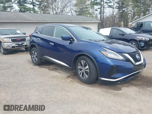 2019 Nissan Murano SL with VIN 5N1AZ2MSXKN149728, listed as a IAAI auction lot 42018373 with 132,444 mi miles and . Bid and sale history available at DreamBid. Image 1.