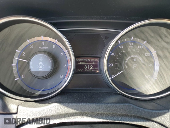 2011 Hyundai Sonata GLS with VIN 5NPEB4AC6BH110363, listed as a Copart auction lot 54454005 with 204,023 mi miles and Salvage Title. Bid and sale history available at DreamBid. Image 9.