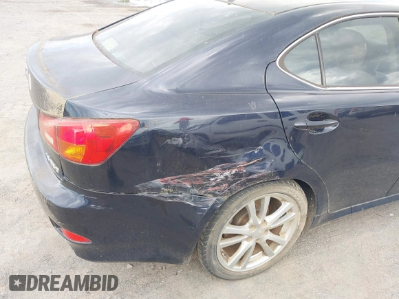 2007 Lexus IS 250 z VIN JTHBK262775030745, wystawiony jako IAAI lot #42224823 z przebiegiem 185 295 mil mil oraz . Historia ofert i sprzedaży dostępna na DreamBid. Obrazek 6.