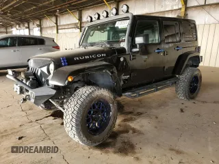 2017 Jeep Wrangler Unlimited Rubicon Recon z VIN 1C4HJWFG5HL508658, wystawiony jako Copart lot #87092924 z przebiegiem 108 574 mil mil oraz Szkoda całkowita • Salvage title. Historia ofert i sprzedaży dostępna na DreamBid. Obrazek 1.