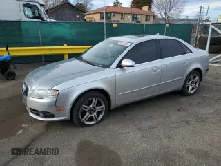 2007 Audi A4 2.0T with VIN WAUDF78E77A099734, listed as a Copart auction lot 50342225 with 136,931 mi miles and Salvage Title. Bid and sale history available at carsss.com. Image 1.