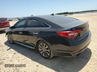 2017 Hyundai Sonata Sport with VIN 5NPE34AF2HH580647, listed as a Copart auction lot 52168185 with 149,613 mi miles and Salvage Title. Bid and sale history available at DreamBid. Image 2.