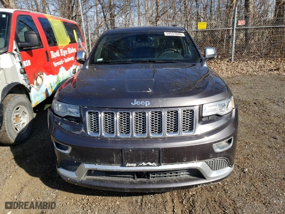 2014 Jeep Grand Cherokee Summit with VIN 1C4RJFJMXEC406768, listed as a Copart auction lot 54531045 with 154,957 mi miles and Clean Title. Bid and sale history available at carsss.com. Image 5.