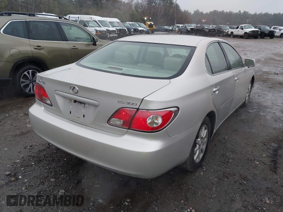2003 Lexus ES 300 with VIN JTHBF30G130133021, listed as a IAAI auction lot 41848909 with 172,400 mi miles and . Bid and sale history available at DreamBid. Image 4.