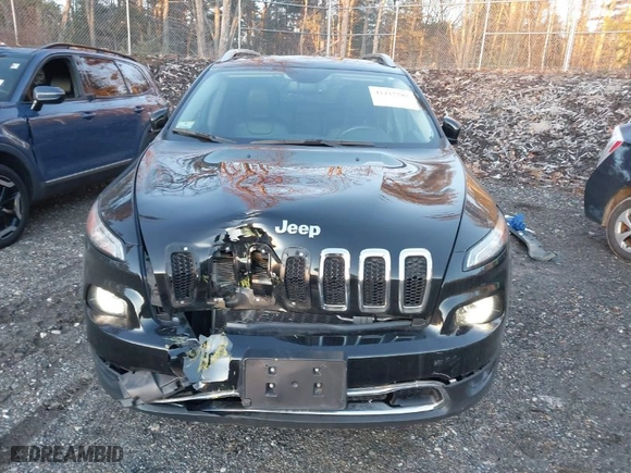 2017 Jeep Cherokee Limited with VIN 1C4PJMDS5HD224478, listed as a IAAI auction lot 41217585 with 71,786 mi miles. Bid and sale history available at carsss.com. Image 12.
