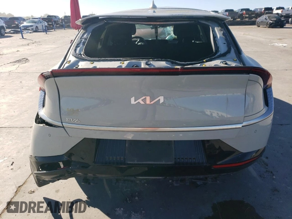 2022 Kia EV6 Wind with VIN KNDC3DLC5N5043079, listed as a Copart auction lot 80928934 with 41,075 mi miles and Salvage Title. Bid and sale history available at carsss.com. Image 6.