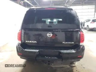 2011 Nissan Armada Platinum z VIN 5N1AA0NC6BN621460, wystawiony jako Copart lot #54748765 z przebiegiem 175 133 mil mil oraz Czysty tytuł • Clean title. Historia ofert i sprzedaży dostępna na DreamBid. Obrazek 6.