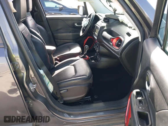 2016 Jeep Renegade Trailhawk with VIN ZACCJBCT9GPD44524, listed as a IAAI auction lot 41729209 with 96,619 mi miles and . Bid and sale history available at carsss.com. Image 5.
